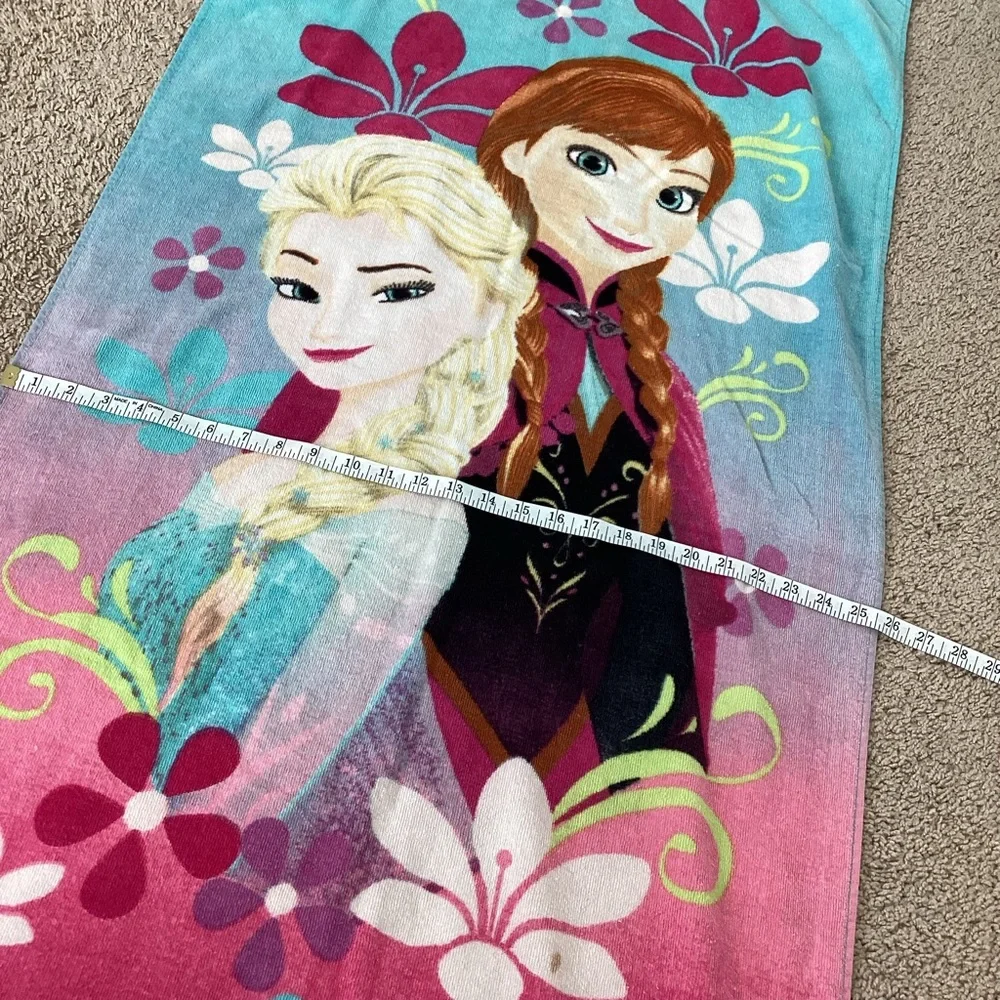 Disney Princess beach towel bundle | Elsa Anna Sofia Aurora Cinderella belle